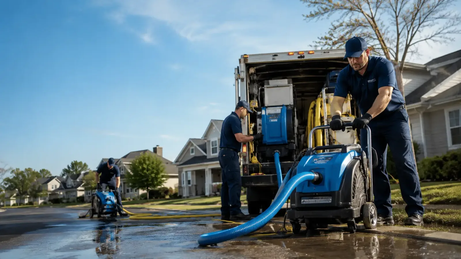 Flood Damage Cleanup in Washington, IL